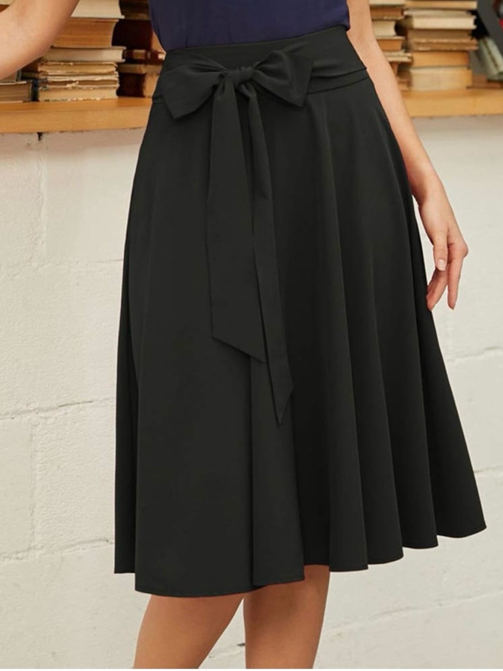 NWT High Waisted A Line Skirt with Pockets